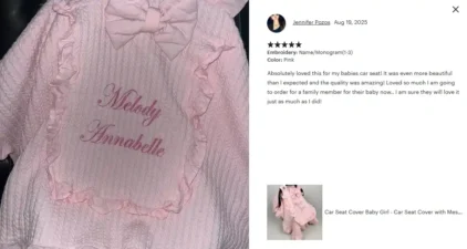 Gigibabydesign Etsy Yorumları