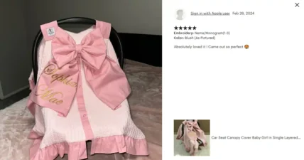 Gigibabydesign Etsy Yorumları