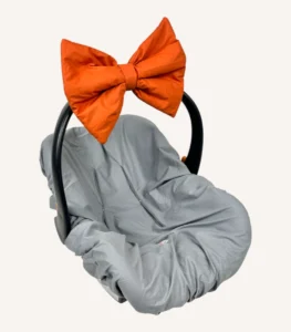 Tarçın pamuk poplin kumaştan, elyaf dolgulu, cırtlı veya broşlu takılabilen dekoratif fiyonk aksesuar